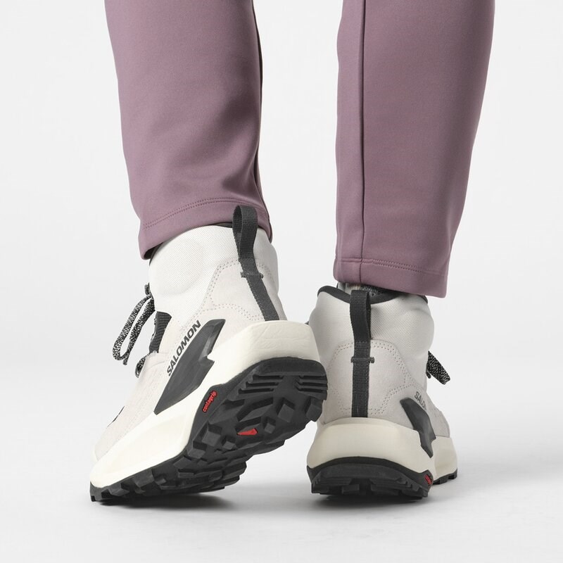 Neu Eingetroffen Salomon Damen Trekkingstiefel SHOES ELIXIR MID GTX W - Vanilleeis/Phantom/Metall