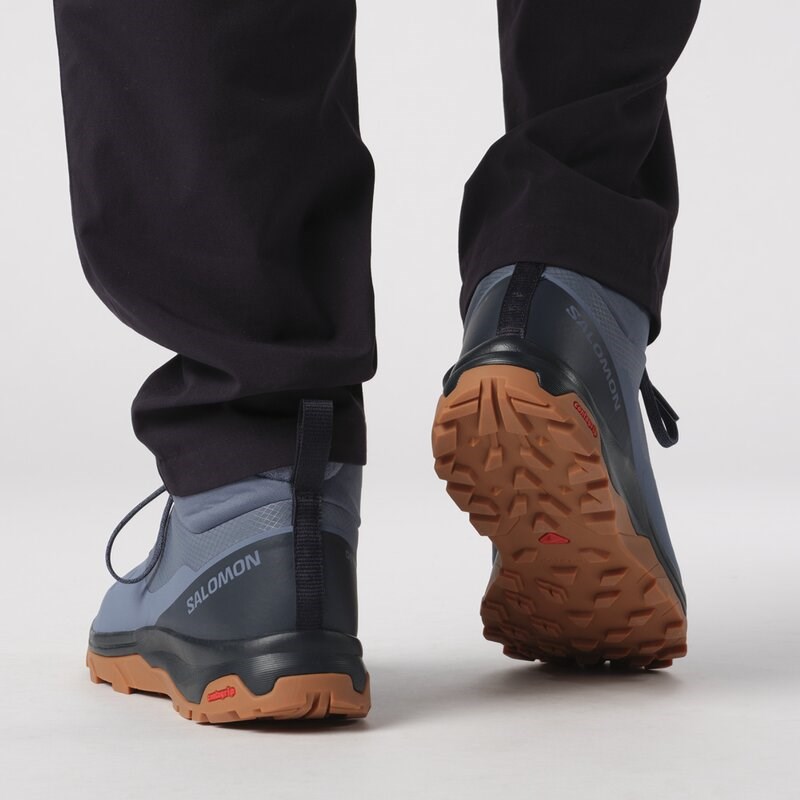 Neu Eingetroffen Salomon Herren Trekkinghalbschuhe SHOES OUTsnap CSWP - Bering Sea/Carbon/Gum8