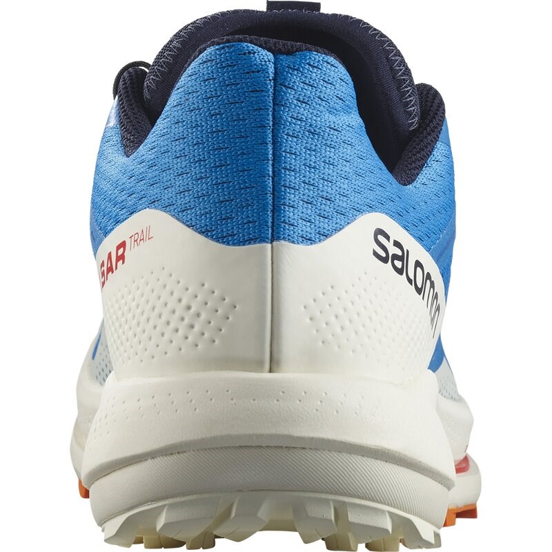Neu Eingetroffen Salomon Herren Trailrunningschuhe SHOES PULSAR TRAIL Indigo - Indigoblau/Vanilleeis/Lebendig