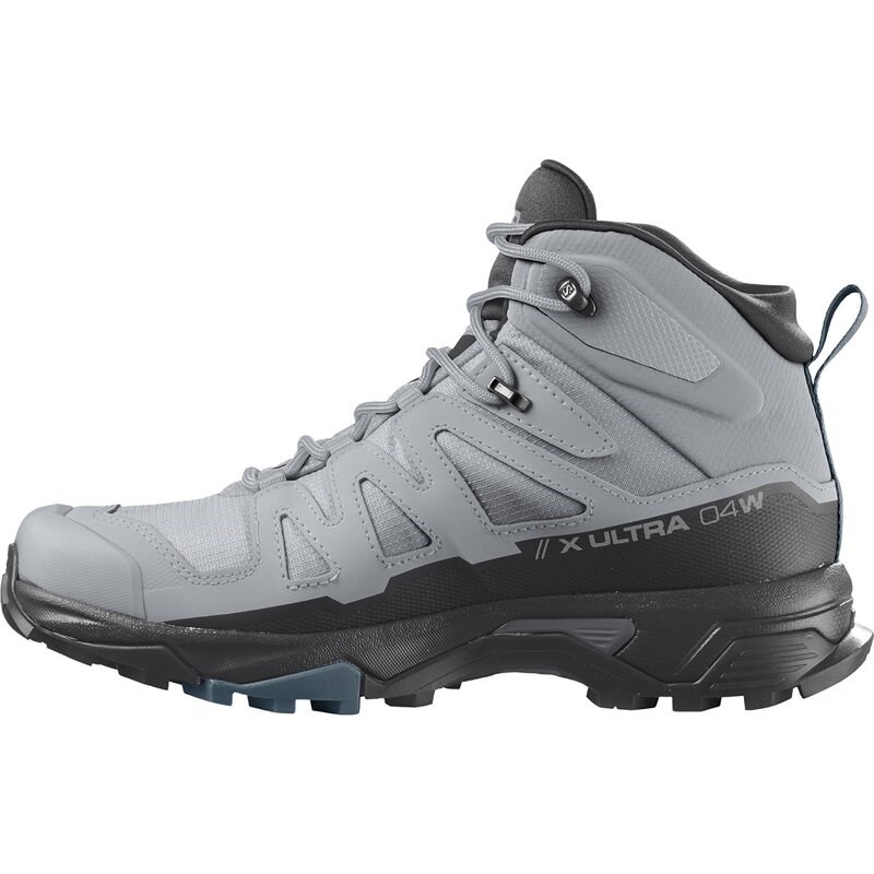 Neu Eingetroffen Salomon Damen Multifunktionsstiefel SHOES X ULTRA 4 MID GTX W - Quarry/Schwarz/Legionblau