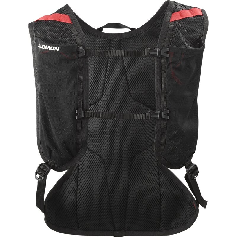 Neu Eingetroffen Salomon Rucksack CROSS 4 - SCHWARZ/WEISS/ROT (HOCHRISIKO)