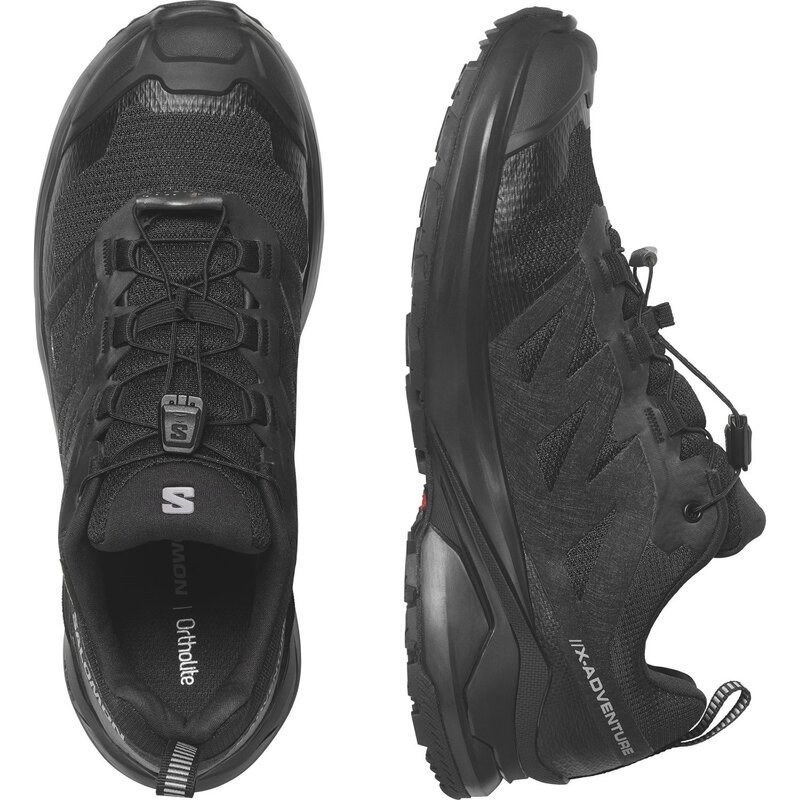 Neu Eingetroffen Salomon Damen Trailrunningschuhe SHOES X-ADVENTURE GTX W - Schwarz/Schwarz/Schwarz