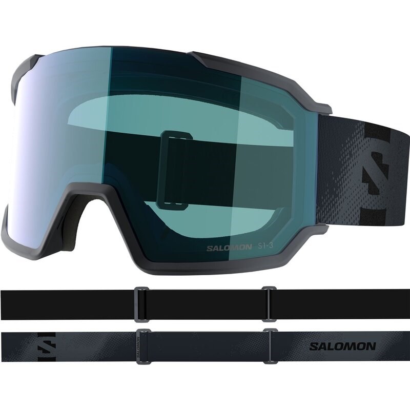 Neu Eingetroffen Salomon Herren Brille GOGGLES - Ebenholz