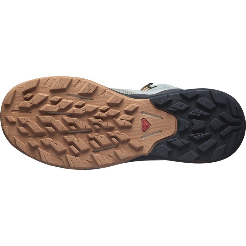 Neu Eingetroffen Salomon Damen Multifunktionsstiefel SHOES OUTpulse Mid GTX W Wrought - Schmiedeeisen/Ebenholz/Feuriges Orange