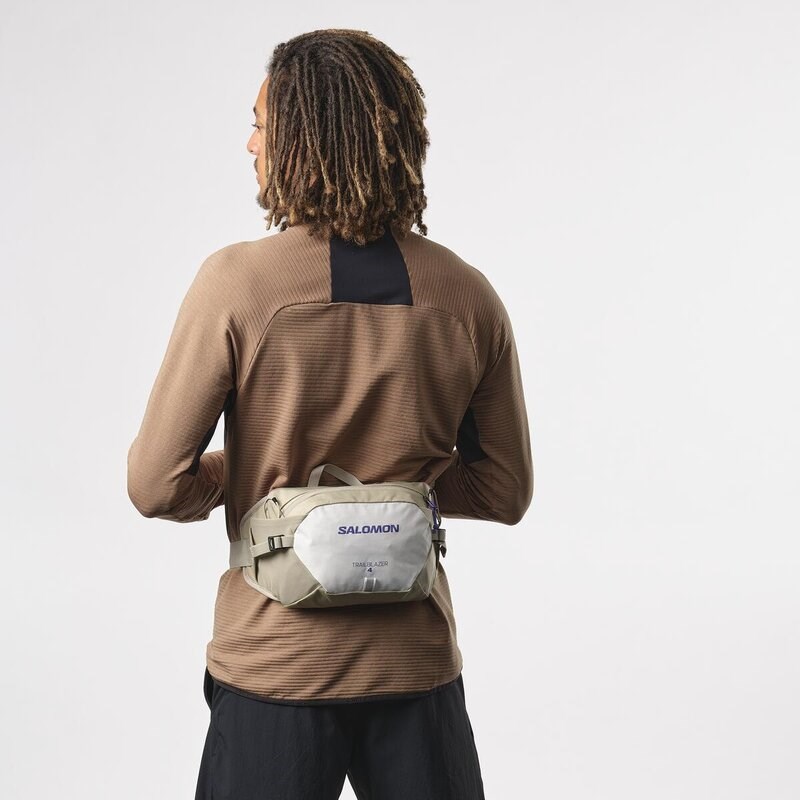 Neu Eingetroffen Salomon Rucksack TRAILBLAZER BELT VINTAGE - VINTAGE KHAKI/Glacier Gray