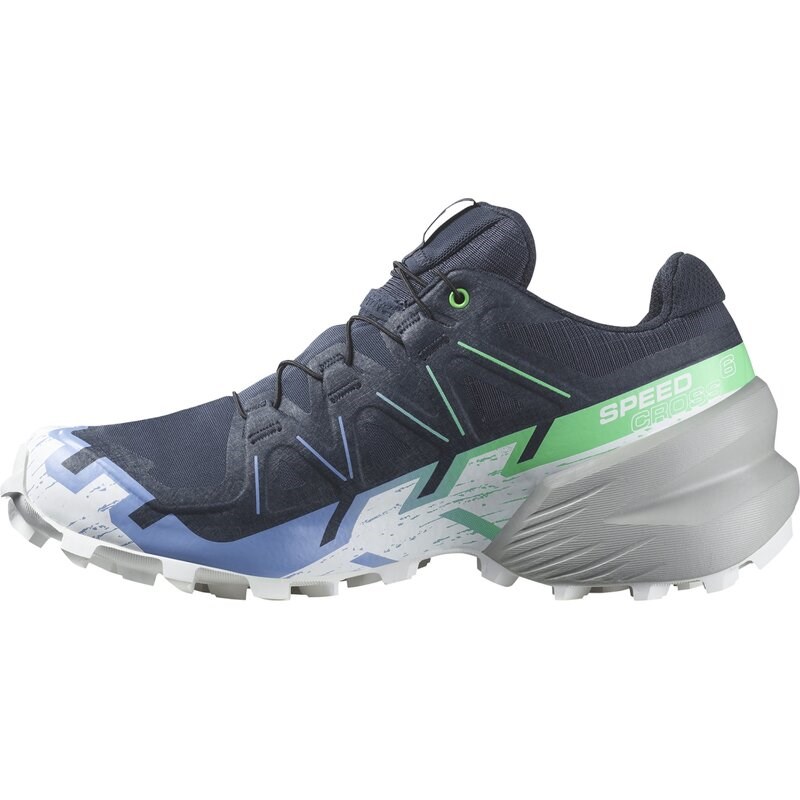 Neu Eingetroffen Salomon Damen Trailrunningschuhe SHOES SPEEDCROSS 6 GTX W - Kohlenstoff/Provence/Weiß
