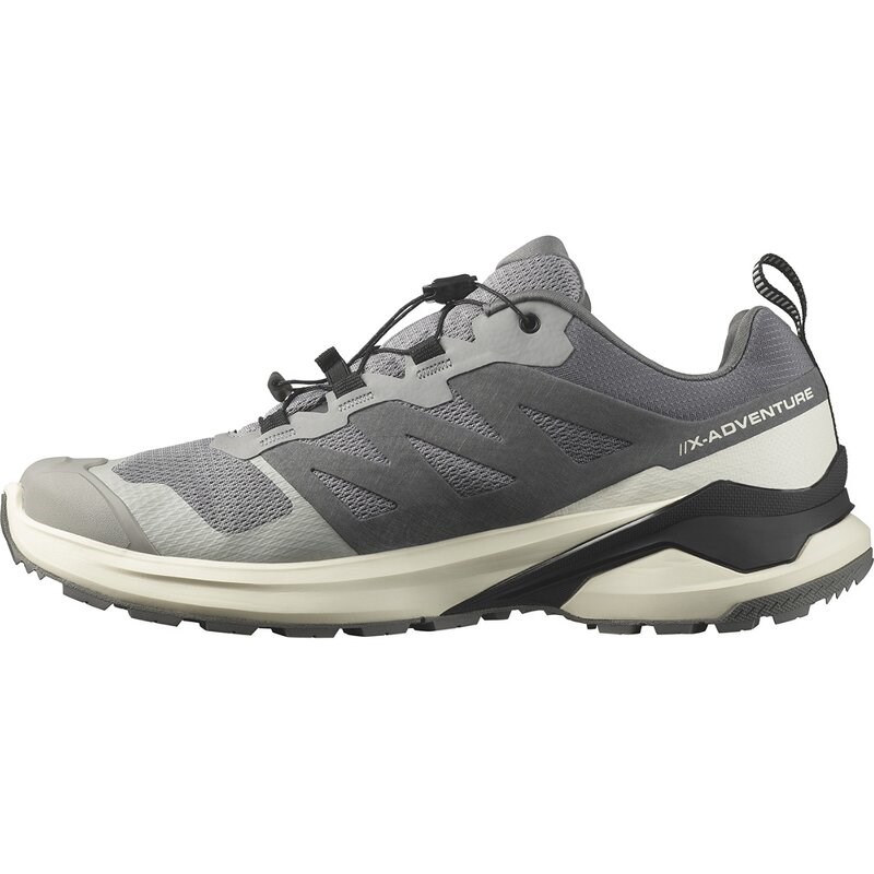 Neu Eingetroffen Salomon Herren Trailrunningschuhe SHOES X-ADVENTURE GTX Gray - Grauer Flanell/Vanilleeis/Schwarz