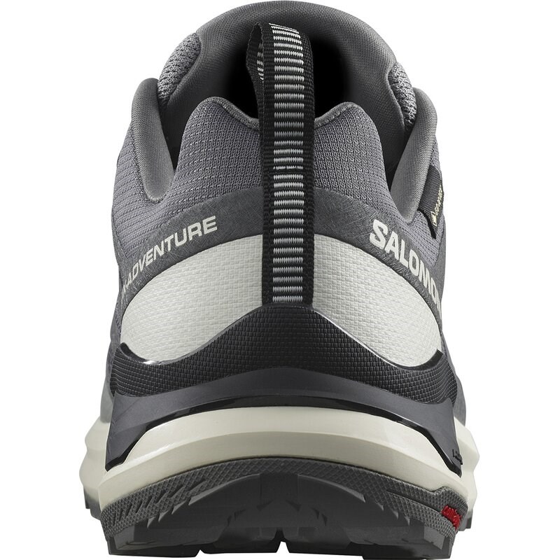Neu Eingetroffen Salomon Herren Trailrunningschuhe SHOES X-ADVENTURE GTX Gray - Grauer Flanell/Vanilleeis/Schwarz