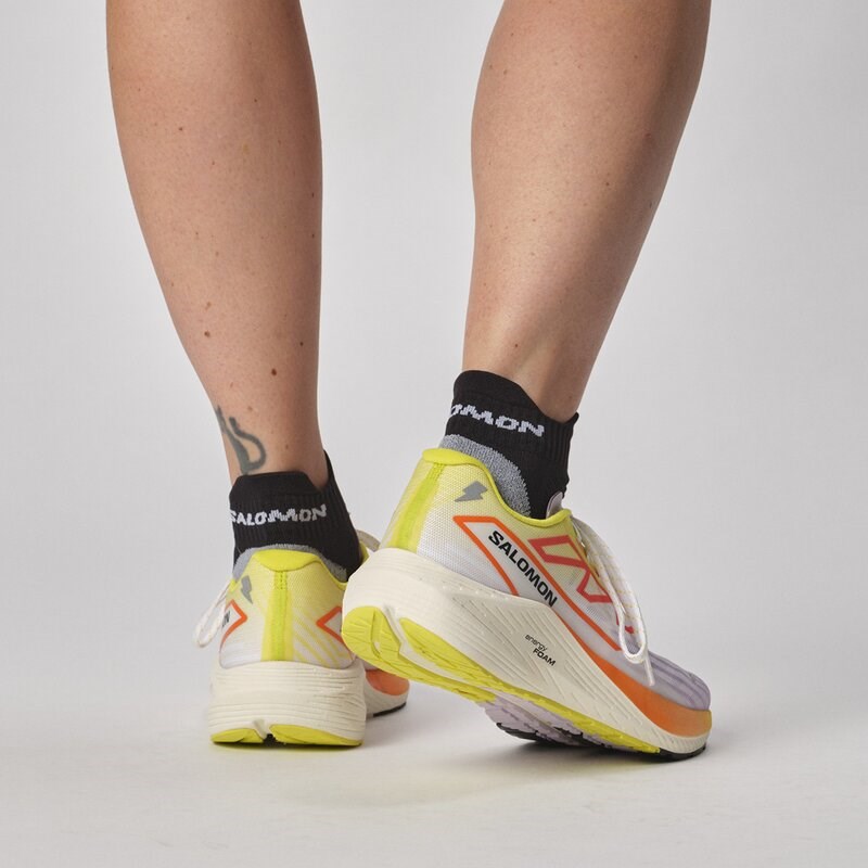 Neu Eingetroffen Salomon Damen Laufschuhe SHOES AERO VOLT 2 W - Sulphur Spring/Orchid Petal/Vanilla