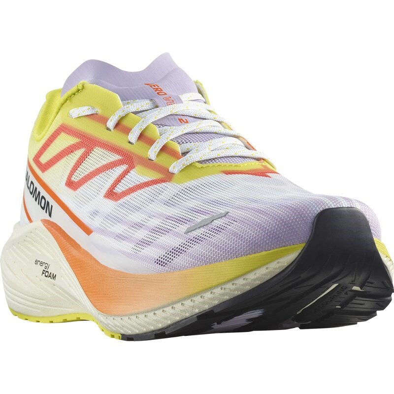 Neu Eingetroffen Salomon Damen Laufschuhe SHOES AERO VOLT 2 W - Sulphur Spring/Orchid Petal/Vanilla