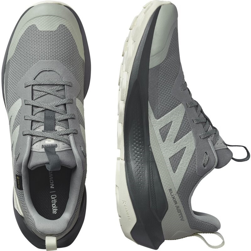 Neu Eingetroffen Salomon Herren Multifunktionsschuhe SHOES ELIXIR ACTIV GTX - Sedona Salbei/Schmiedeeisen/Neun Eisen