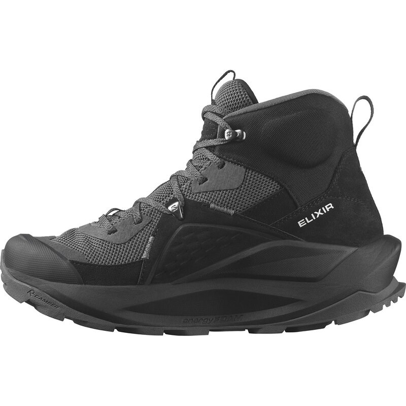 Neu Eingetroffen Salomon Herren Multifunktionsstiefel SHOES ELIXIR MID GTX - Schwarz/Magnet/Stiller Schatten