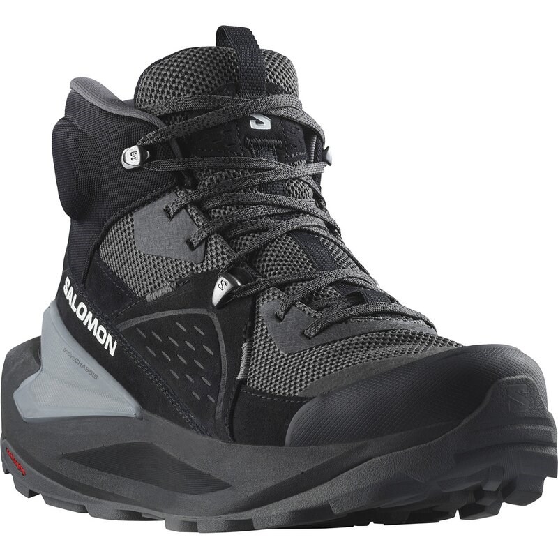 Neu Eingetroffen Salomon Herren Multifunktionsstiefel SHOES ELIXIR MID GTX - Schwarz/Magnet/Stiller Schatten