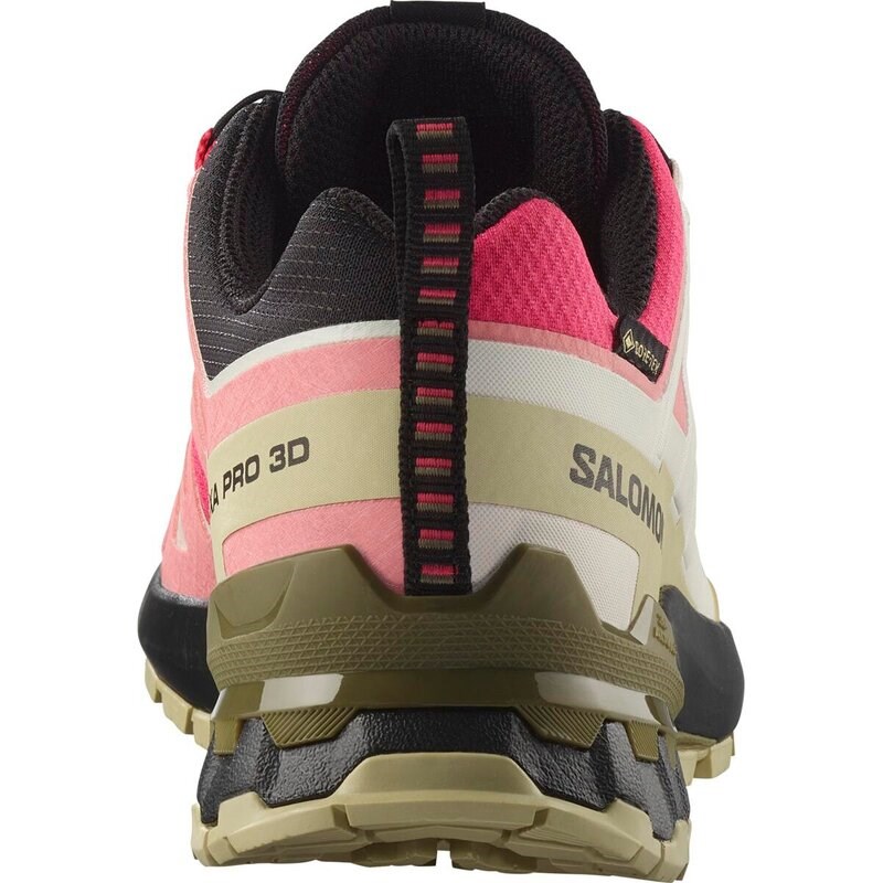 Neu Eingetroffen Salomon Damen Trailrunningschuhe SHOES XA PRO 3D V9 GTX W - Rotrot/Vanilleeis/Martini-Olive