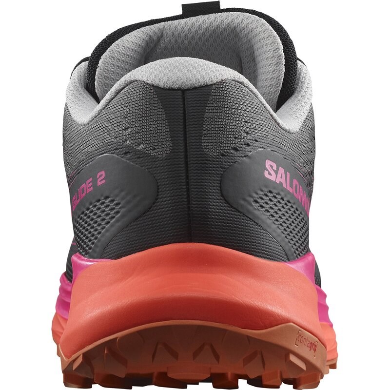 Neu Eingetroffen Salomon Herren Trailrunningschuhe SHOES ULTRA GLIDE 2 - Pflaumenkätzchen/Schwarz/Rosa Glanz