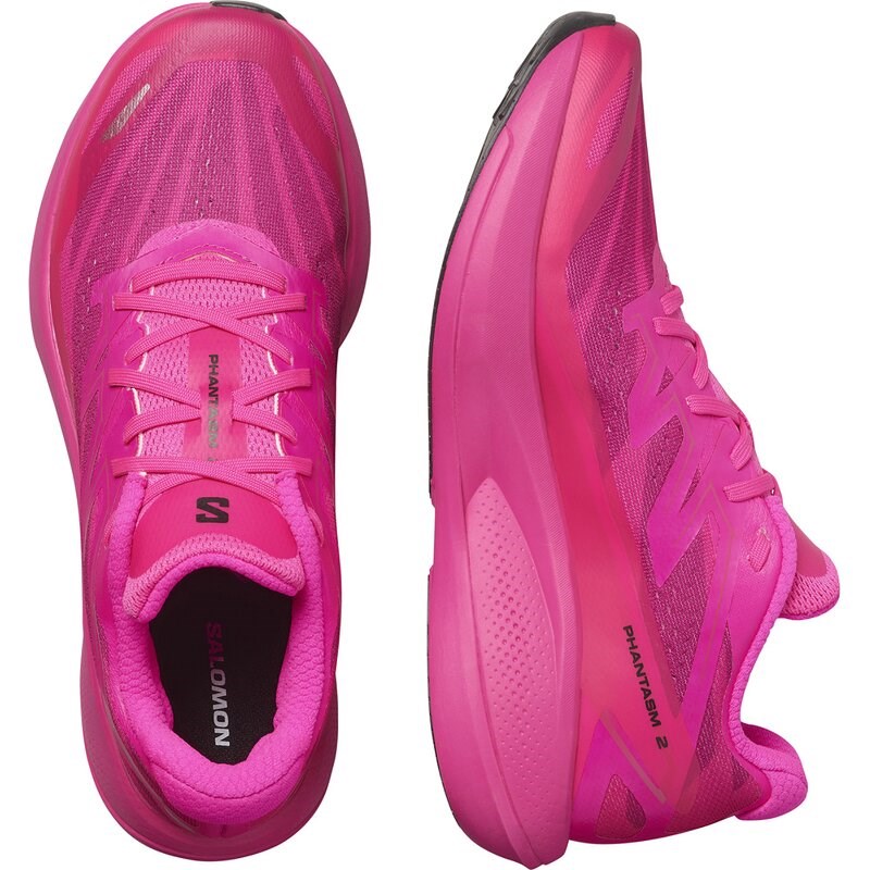 Neu Eingetroffen Salomon Damen Laufschuhe SHOES PHANTASM 2 W Pink - Pink Glo/Lebhaft/Schwarz