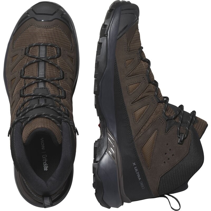 Neu Eingetroffen Salomon Herren Multifunktionsstiefel SHOES X ULTRA 360 LTR MID GTX - Dunkel Erde/Delicioso/Castlerock
