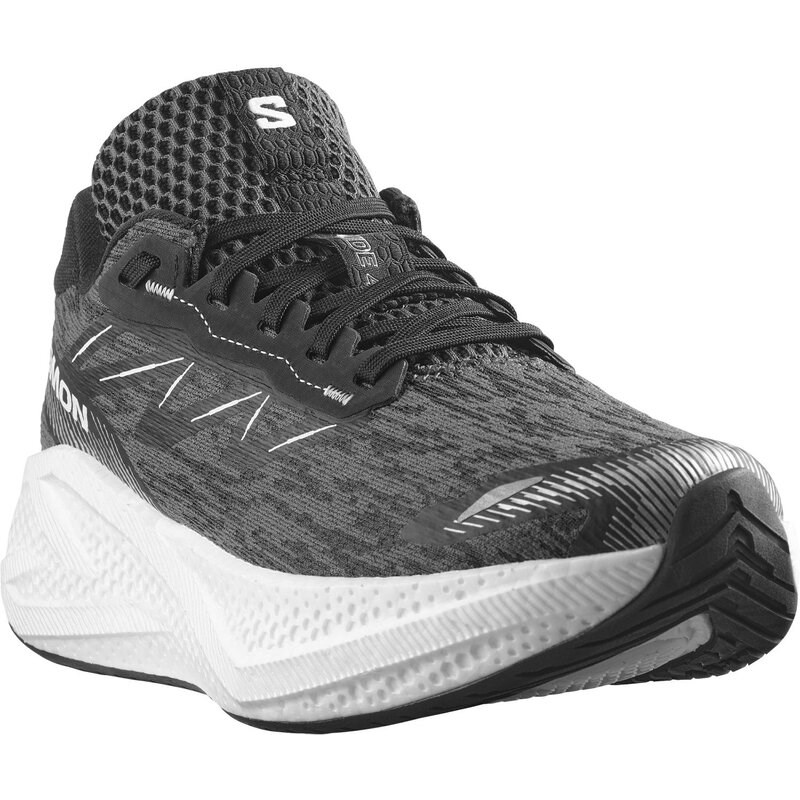 Neu Eingetroffen Salomon Damen Laufschuhe SHOES AERO GLIDE 4 W - Schwarz/Weiß/FTW-Silber