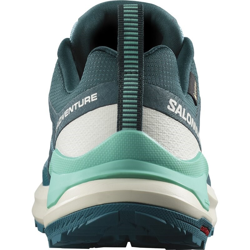 Neu Eingetroffen Salomon Damen Trailrunningschuhe SHOES X-ADVENTURE GTX W - Staubtürkis/Vanilleeis/Kakadu