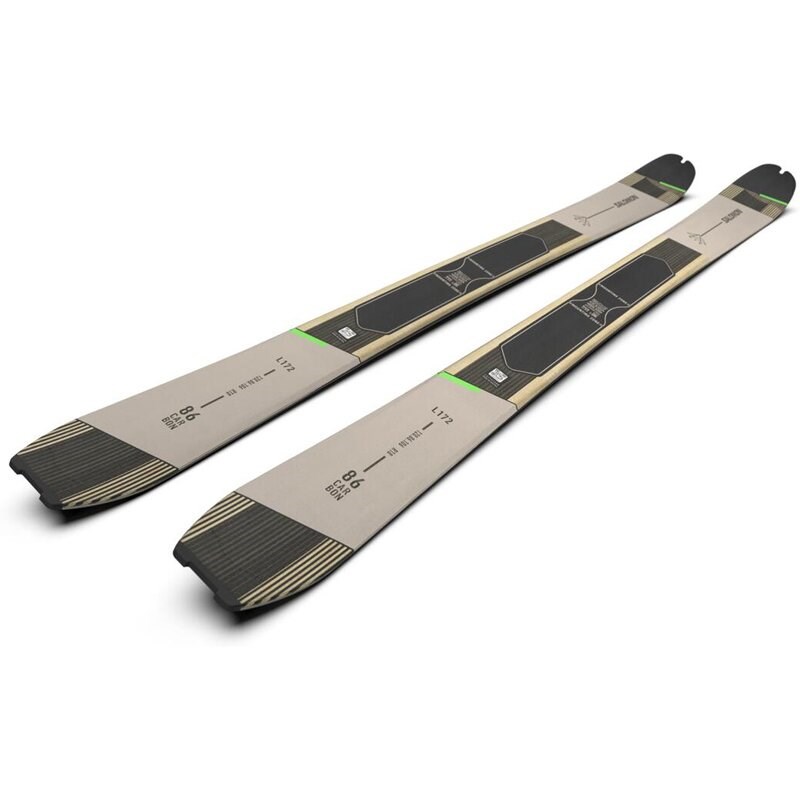 Neu Eingetroffen Salomon Herren Freeride Ski N MTN 86 CARB - Regentag/Schwarz/Pastell-Neongrün 1