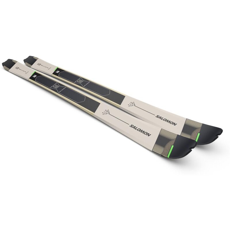 Neu Eingetroffen Salomon Herren Freeride Ski N MTN 86 CARB - Regentag/Schwarz/Pastell-Neongrün 1