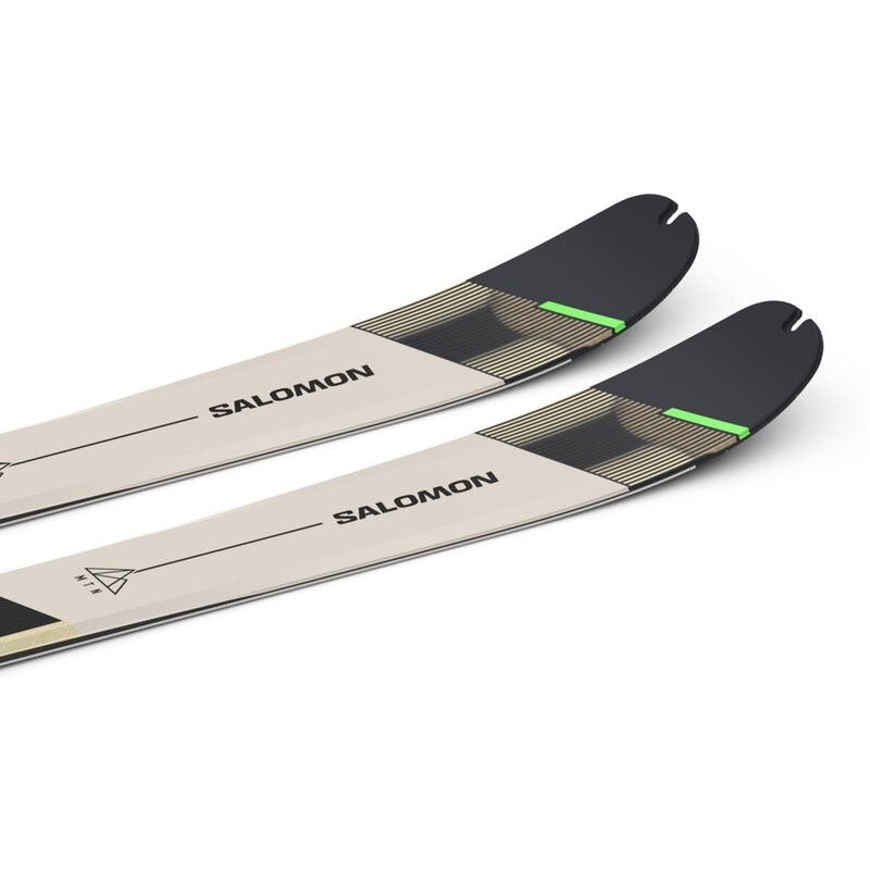 Neu Eingetroffen Salomon Herren Freeride Ski N MTN 86 CARB - Regentag/Schwarz/Pastell-Neongrün 1