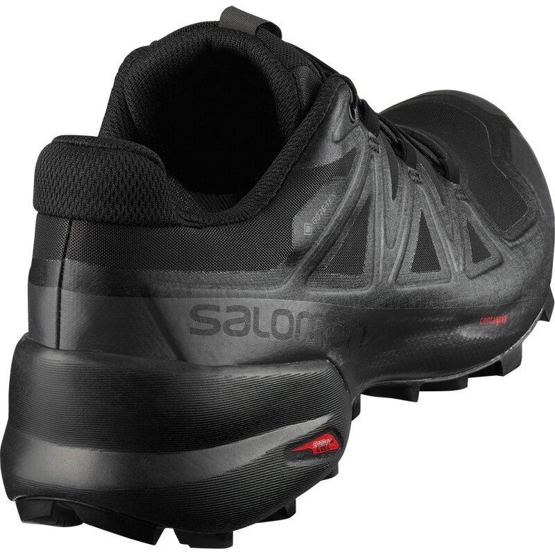 Neu Eingetroffen Salomon Herren Trailrunningschuhe "Supercross 5 - Schwarz/Schwarz/Phantom