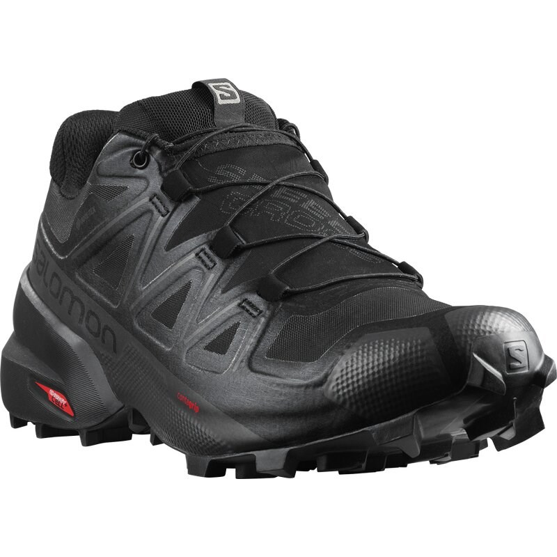Neu Eingetroffen Salomon Herren Trailrunningschuhe "Supercross 5 - Schwarz/Schwarz/Phantom