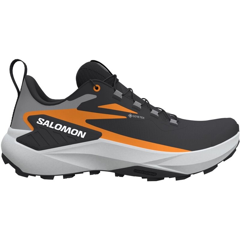 Neu Eingetroffen Salomon Herren Trailrunningschuhe SHOES GENESIS GTX - Schwarz/Kurkuma/LEGIERUNG