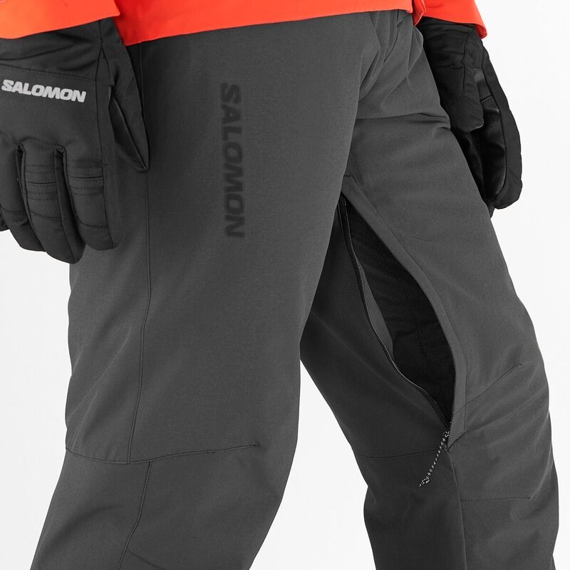 Neu Eingetroffen Salomon Herren Latzhose EDGE PANT M DEEP - TIEFSCHWARZ