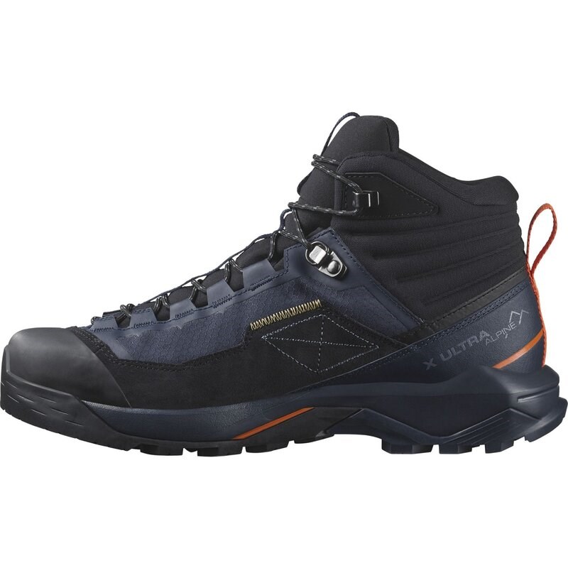 Neu Eingetroffen Salomon Herren Multifunktionsstiefel SHOES X ULTRA ALPINE MID GTX Blue - Blaue Nächte/Schwarz/Rotorange