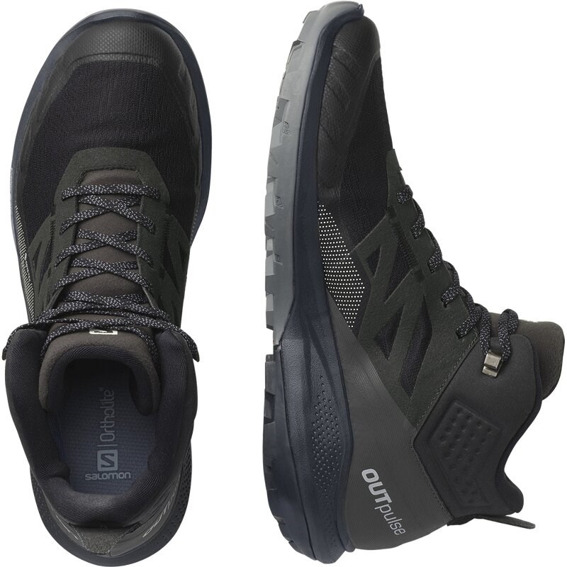 Neu Eingetroffen Salomon Herren Multifunktionsstiefel SHOES OUTpulse Mid GTX - Schwarz/Ebenholz/Vanilleeis