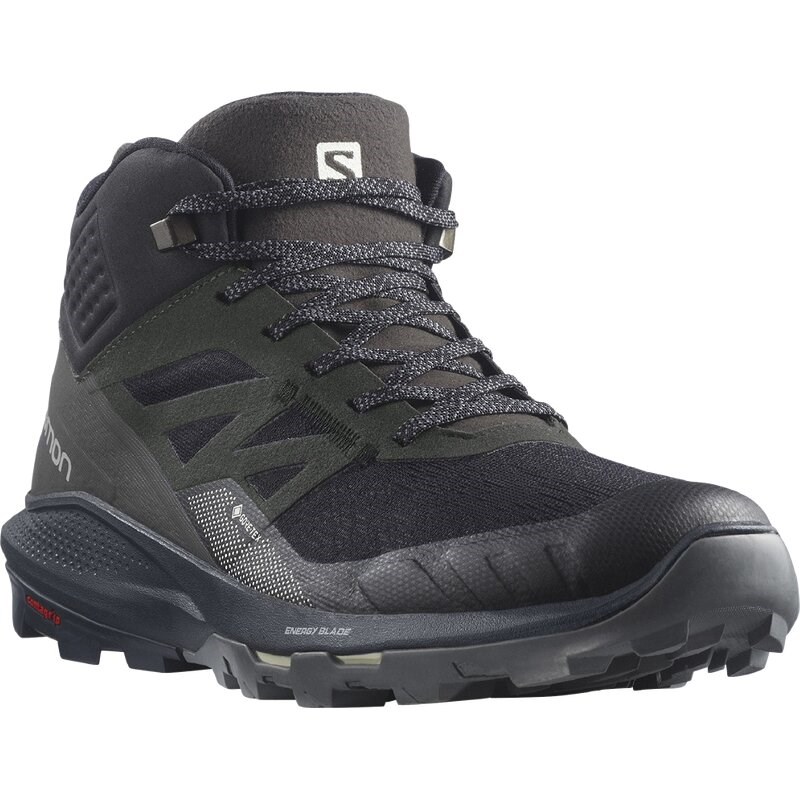 Neu Eingetroffen Salomon Herren Multifunktionsstiefel SHOES OUTpulse Mid GTX - Schwarz/Ebenholz/Vanilleeis