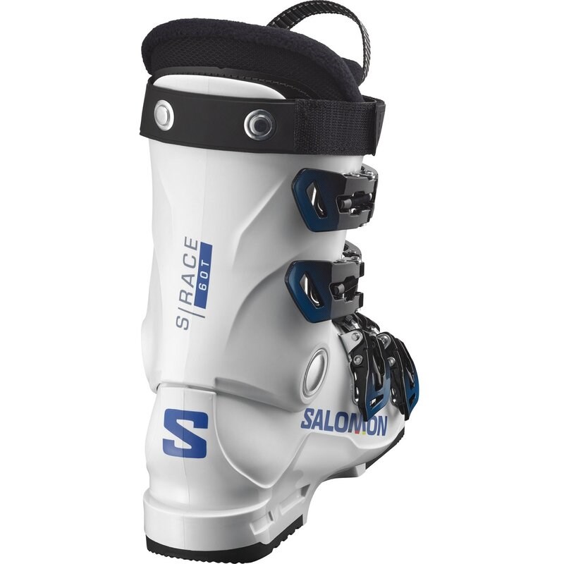 Neu Eingetroffen Salomon Kinder Ski-Schuhe ALP. BOOTS - Weiß/Weiß/Prozessblau