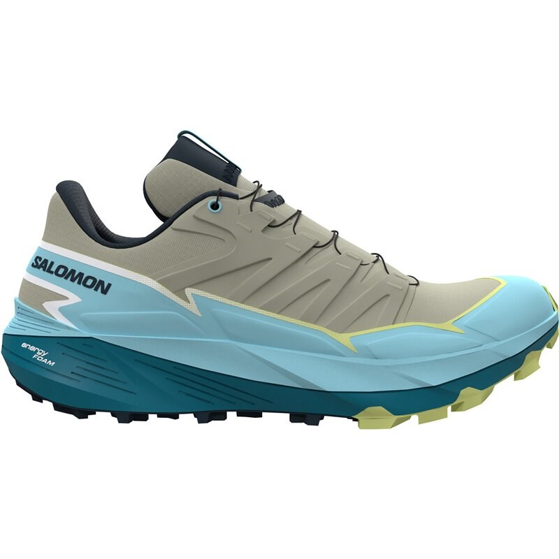 Neu Eingetroffen Salomon Damen Laufschuhe SHOES THUNDERCROSS W - Alfalfa/Tanager-Türkis/Sonnenlimette