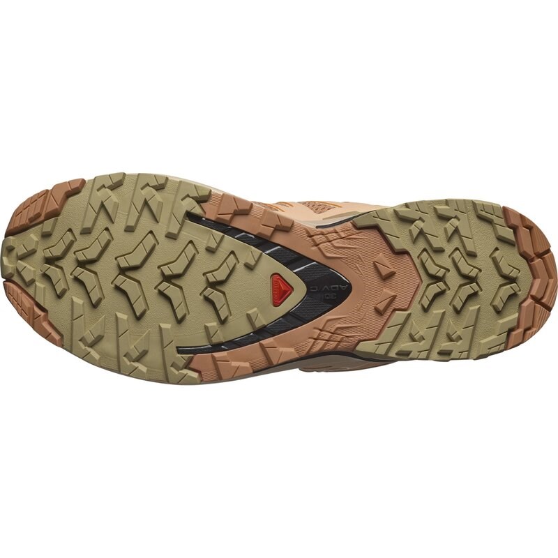 Neu Eingetroffen Salomon Damen Trailrunningschuhe SHOES XA PRO 3D V9 W - Kork/Pfirsichflaum/Schwamm