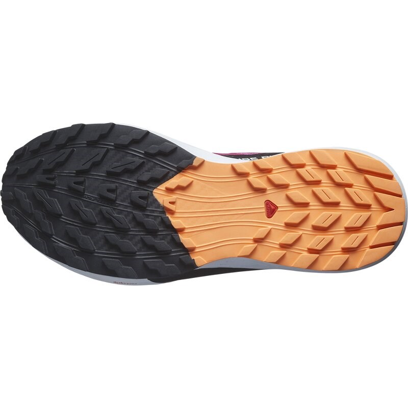 Neu Eingetroffen Salomon Damen Trailrunningschuhe SHOES SENSE RIDE 5 GTX W Rose - Rosenviolett/Weiß/Paradiesvogelblume