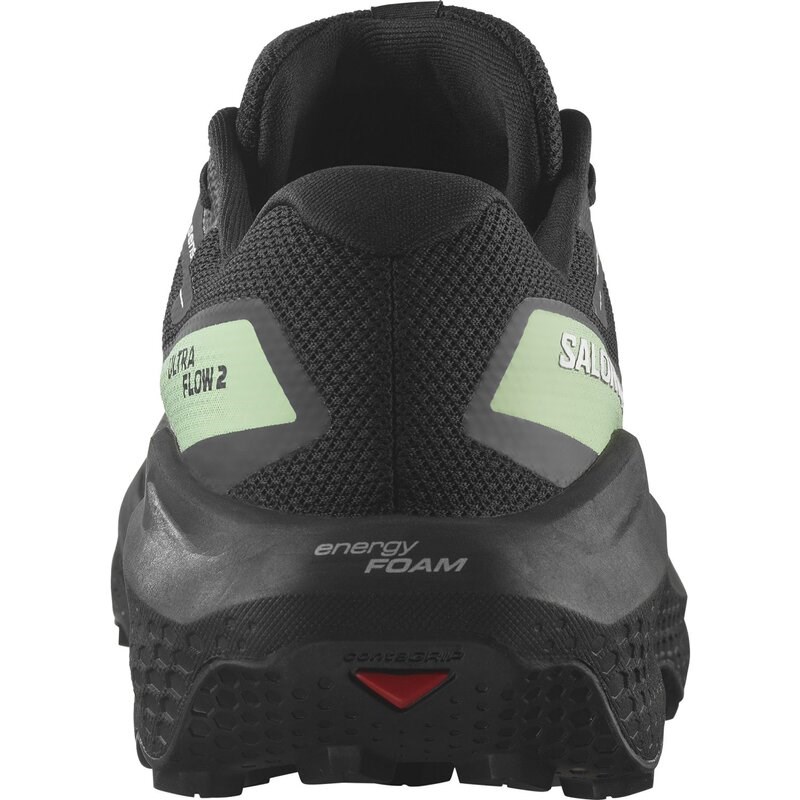 Neu Eingetroffen Salomon Herren Trailrunningschuhe SHOES ULTRA FLOW 2 GTX - Schwarz/Schwarz/Patinagrün