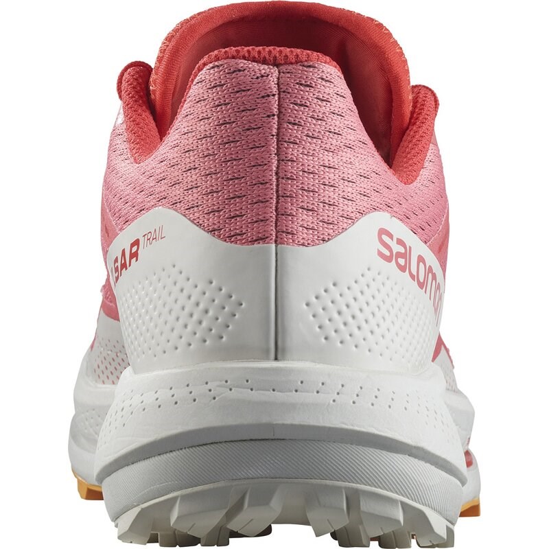 Neu Eingetroffen Salomon Damen Trailrunningschuhe SHOES PULSAR TRAIL W Tea - Teerose/Nimbuswolke/Feuriges Orange