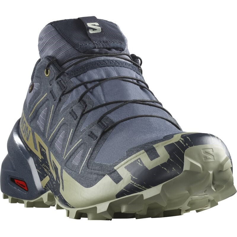 Neu Eingetroffen Salomon Herren Trailrunningschuhe SHOES SPEEDCROSS 6 GTX - Grisaille/Kohlenstoff/Tee
