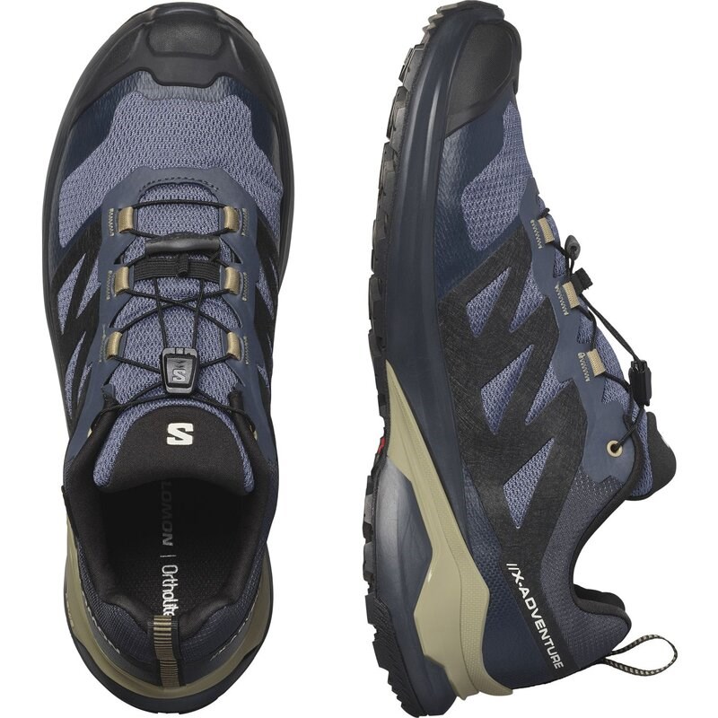 Neu Eingetroffen Salomon Herren Trailrunningschuhe SHOES X-ADVENTURE GTX - Grisaille / Schwarz / Schiefergrün