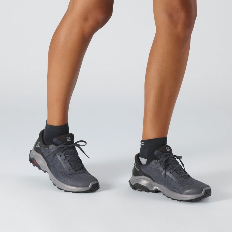 Neu Eingetroffen Salomon Damen Wanderschuhe "X Reveal - Ebenholz/Schwarz/Stiller Farbton