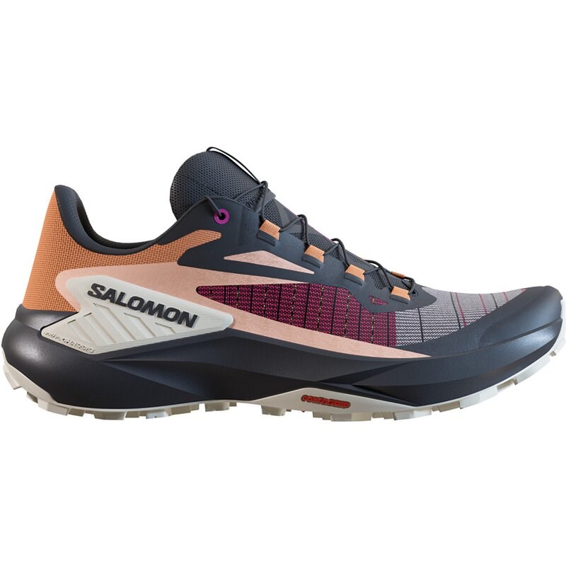 Neu Eingetroffen Salomon Damen Trailrunningschuhe SHOES GENESIS W - Paradiesvogelblume/Schwarz/Mandelmilch