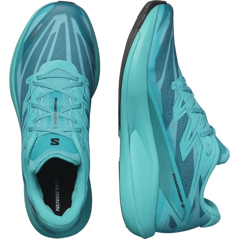 Neu Eingetroffen Salomon Herren Laufschuhe SHOES PHANTASM 2 - Pfauenblau/Tahitianische Flut/Schwarz