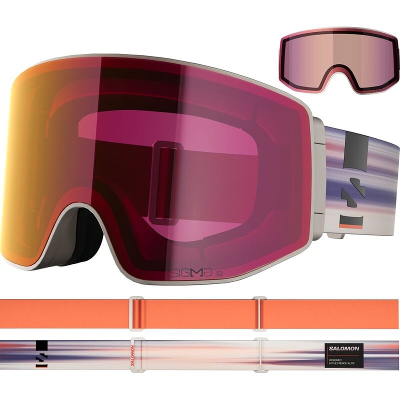 Neu Eingetroffen Salomon Herren Brille GOGGLES SENTRY PRIME SIGMA - Regnerisch Tag