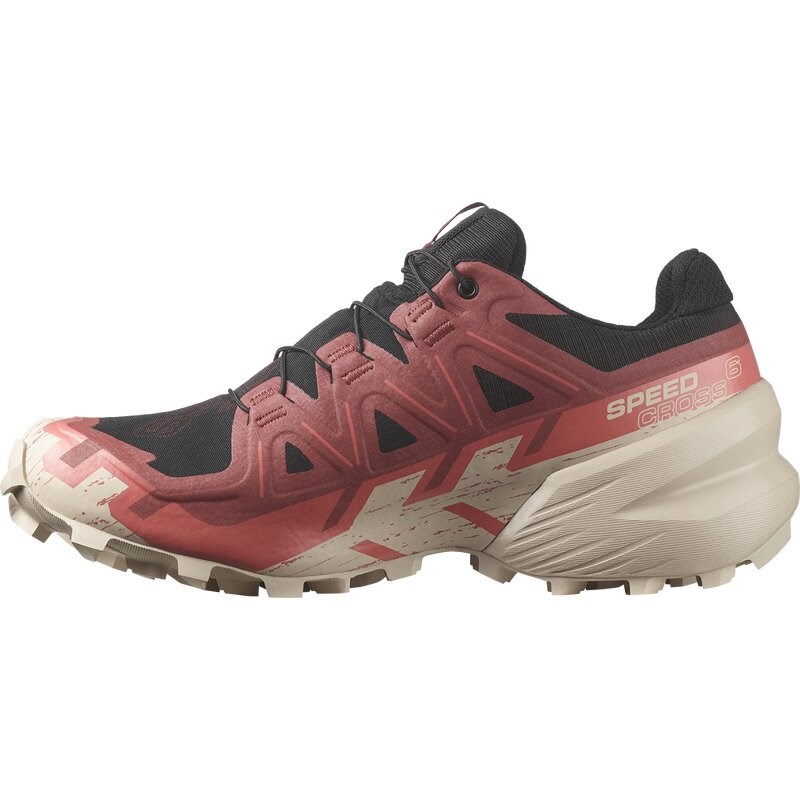 Neu Eingetroffen Salomon Damen Trailrunningschuhe SHOES SPEEDCROSS 6 GTX W - Schwarz/Kuhhaut/Verblasstes Rosa