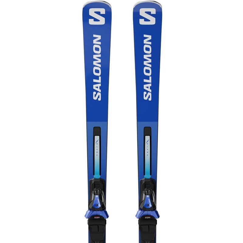 Neu Eingetroffen Salomon Herren Racing Ski E - Rennblau/Weiß