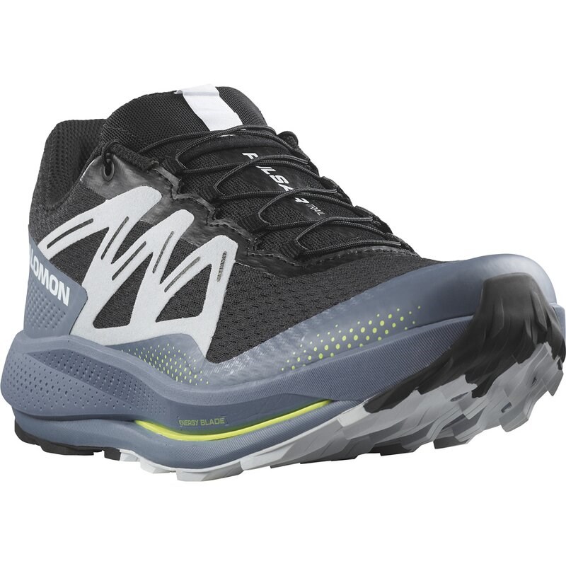 Neu Eingetroffen Salomon Herren Trailrunningschuhe SHOES PULSAR TRAIL - Schwarz/Chinablau/Arktische Eis