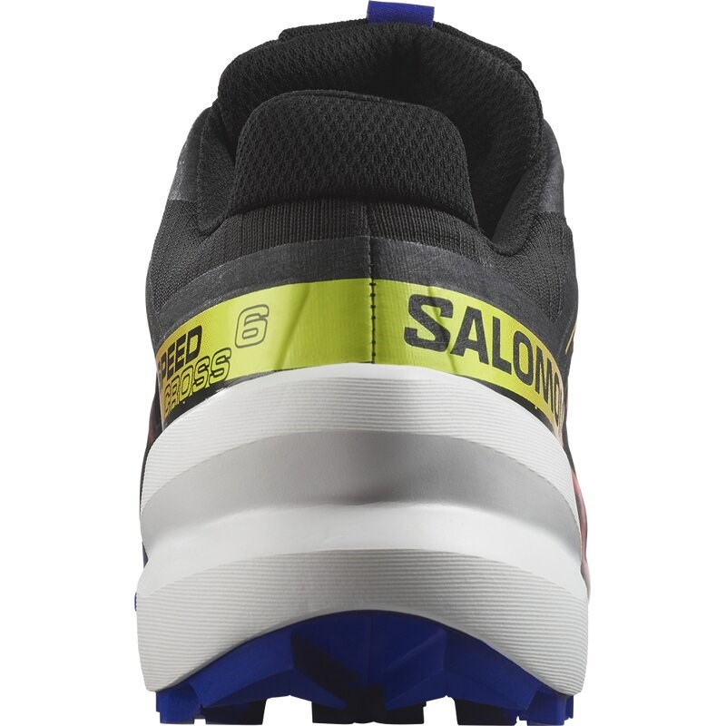 Neu Eingetroffen Salomon Herren Trekkingsandale SHOES SPEEDCROSS 6 GTX BLUE FIRE - Schwarz/Surf the Web/Sicherheit Gelb