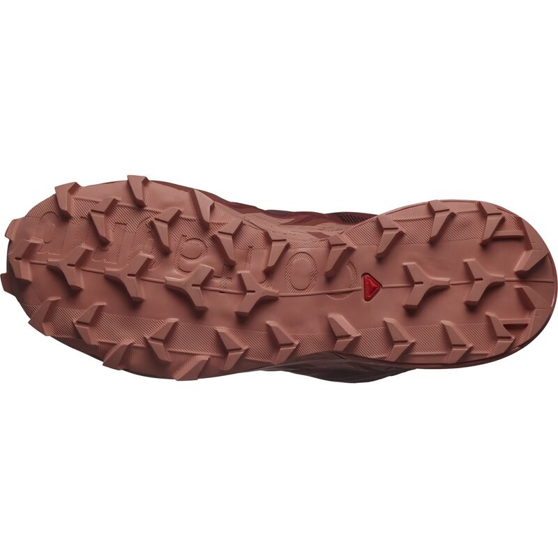 Neu Eingetroffen Salomon Damen Trailrunningschuhe SHOES SPEEDCROSS 6 GTX W Rum - Rumrosine/Scheunenrot/Canyon-Ton